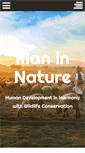 Mobile Screenshot of maninnature.com